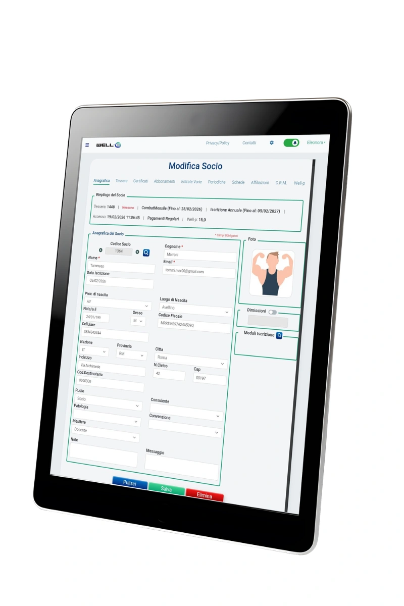 Anagrafica Soci
