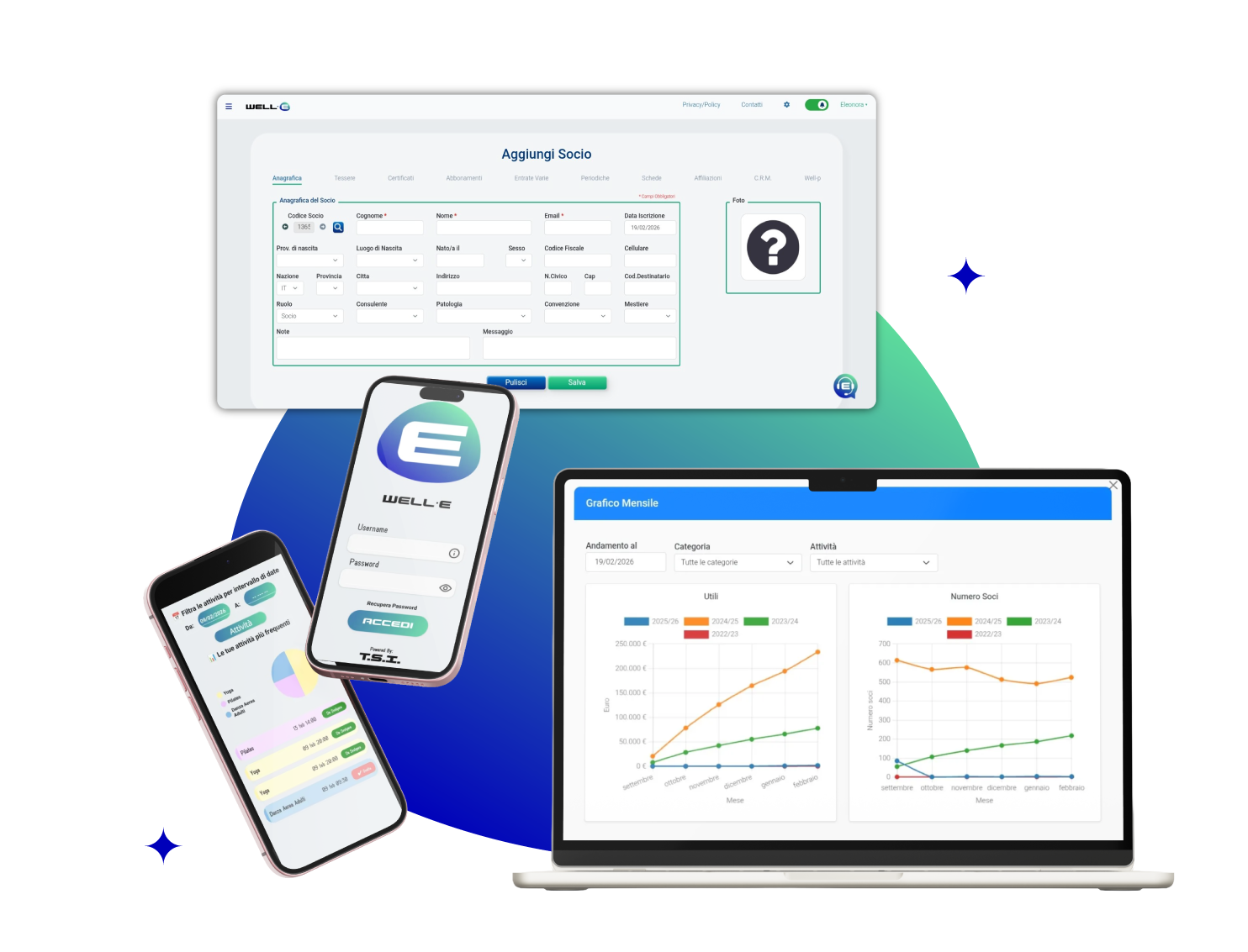 Meno Caos. Più Controllo.<br><b>Più tempo</b>